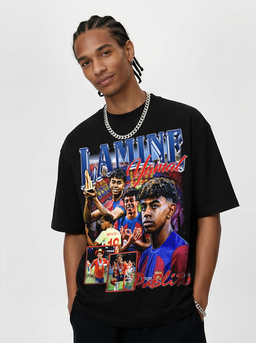 LAMINE YAMAL VINTAGE HOODIE · BICYCLE KICK