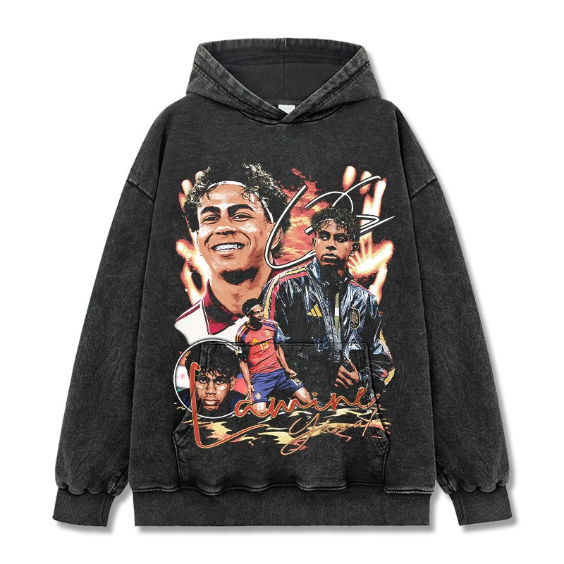 LAMINE YAMAL VINTAGE HOODIE · EXTRA TIME