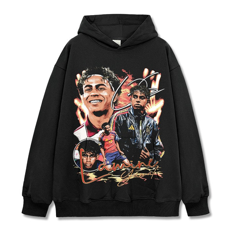 LAMINE YAMAL VINTAGE HOODIE · EXTRA TIME