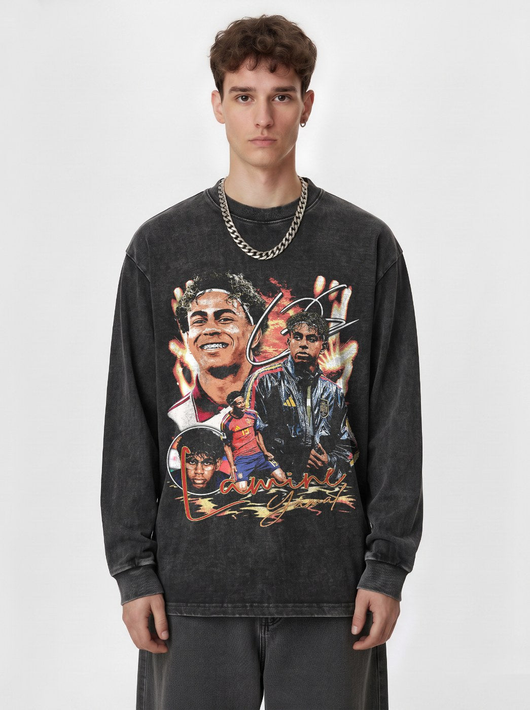 LAMINE YAMAL VINTAGE HOODIE · EXTRA TIME