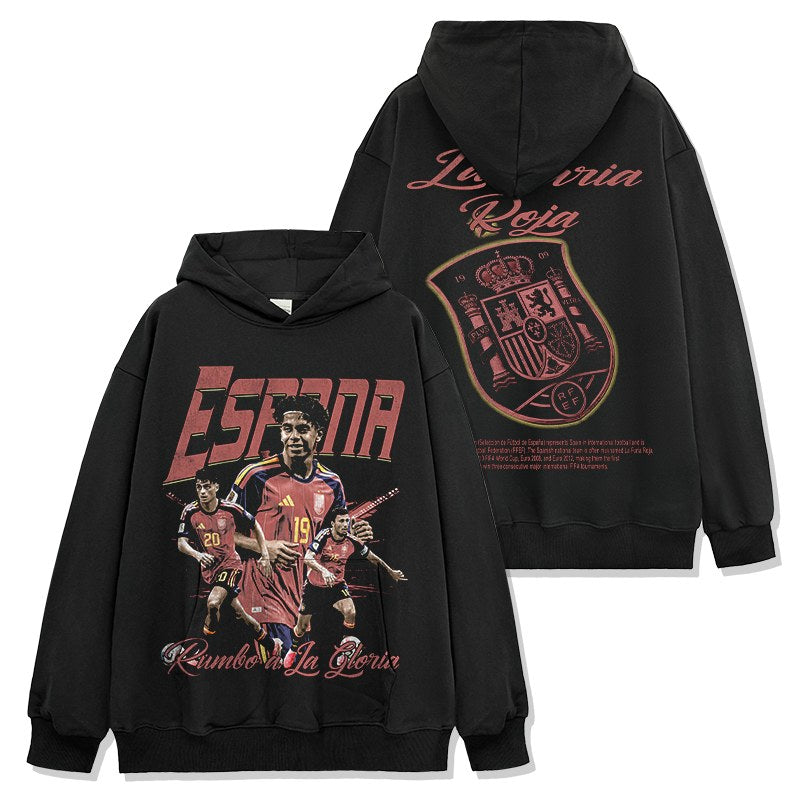 LAMINE YAMAL VINTAGE HOODIE · FINAL WHISTLE