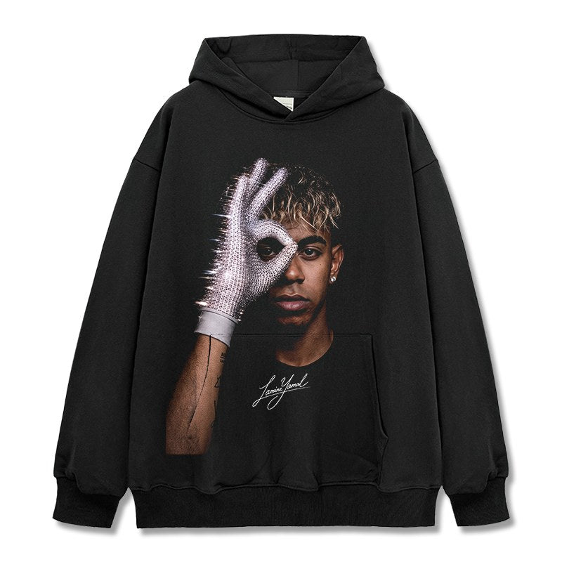 LAMINE YAMAL VINTAGE HOODIE · LAST MINUTE