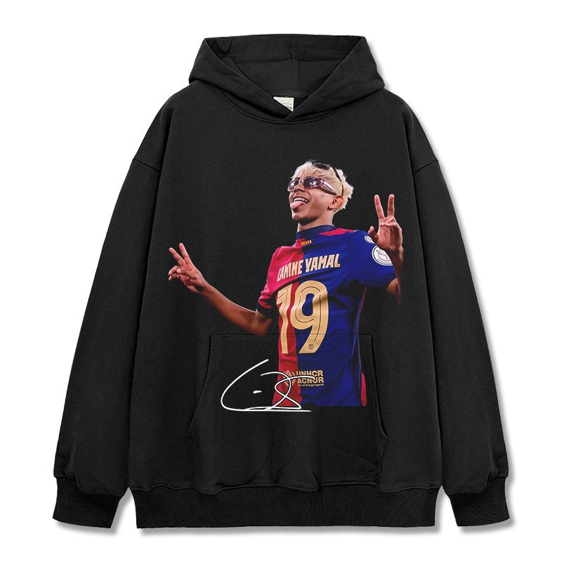 LAMINE YAMAL VINTAGE HOODIE · THE KID