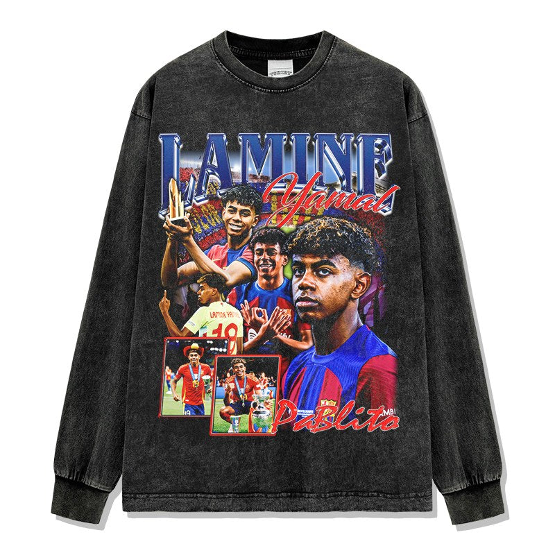 LAMINE YAMAL LONG SLEEVE · BICYCLE KICK
