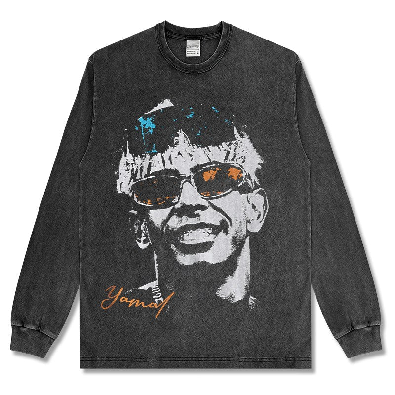 LAMINE YAMAL LONG SLEEVE · TOP BIN