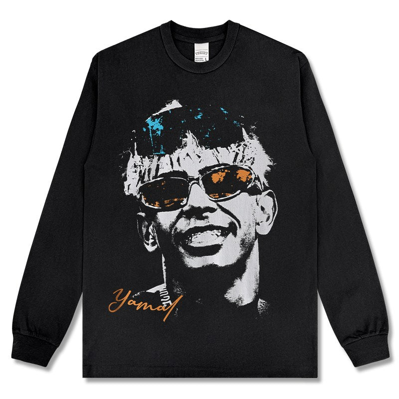 LAMINE YAMAL LONG SLEEVE · TOP BIN