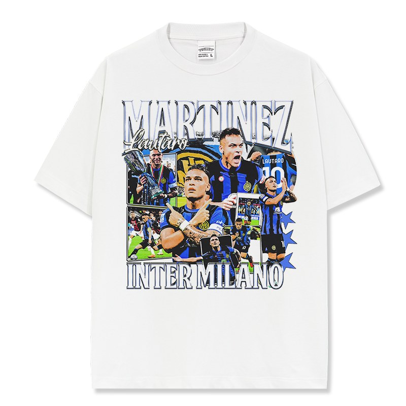 LAUTARO MARTINEZ VINTAGE TEE · GOLDEN BOOT