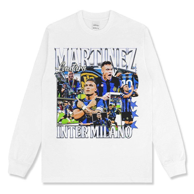 LAUTARO MARTINEZ LONG SLEEVE · GOLDEN BOOT