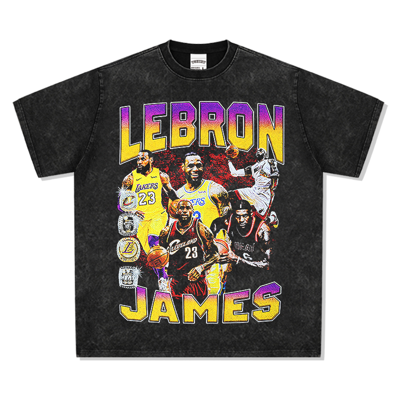 LEBRON JAMES VINTAGE TEE · BACKBOARD