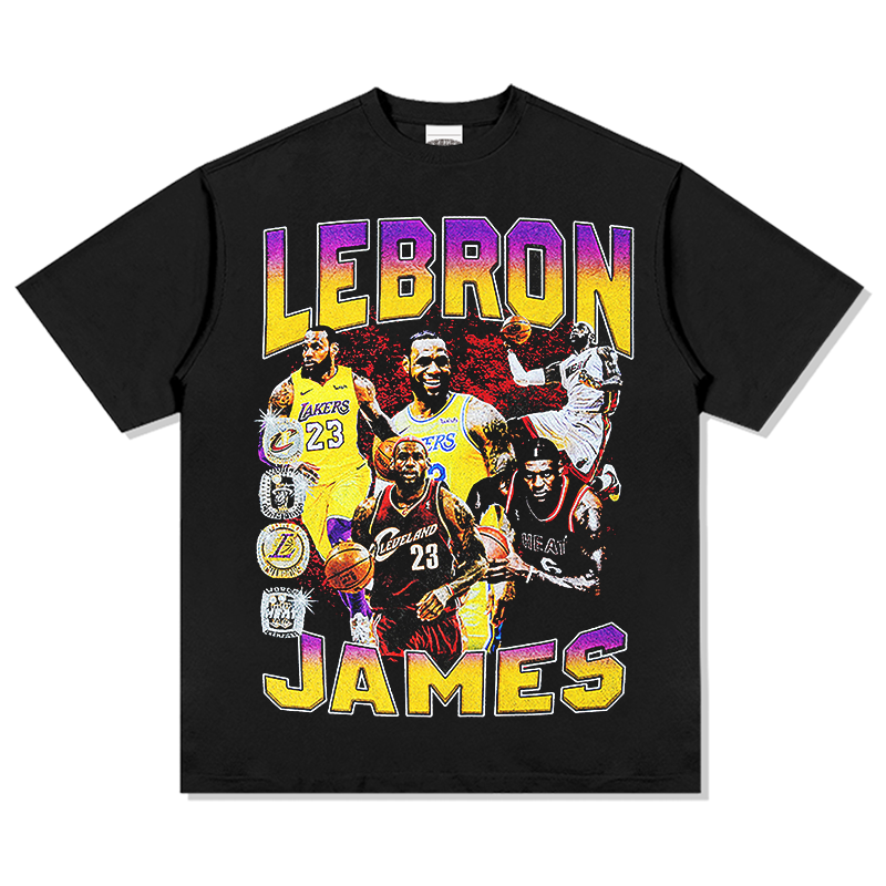 LEBRON JAMES VINTAGE TEE · BACKBOARD