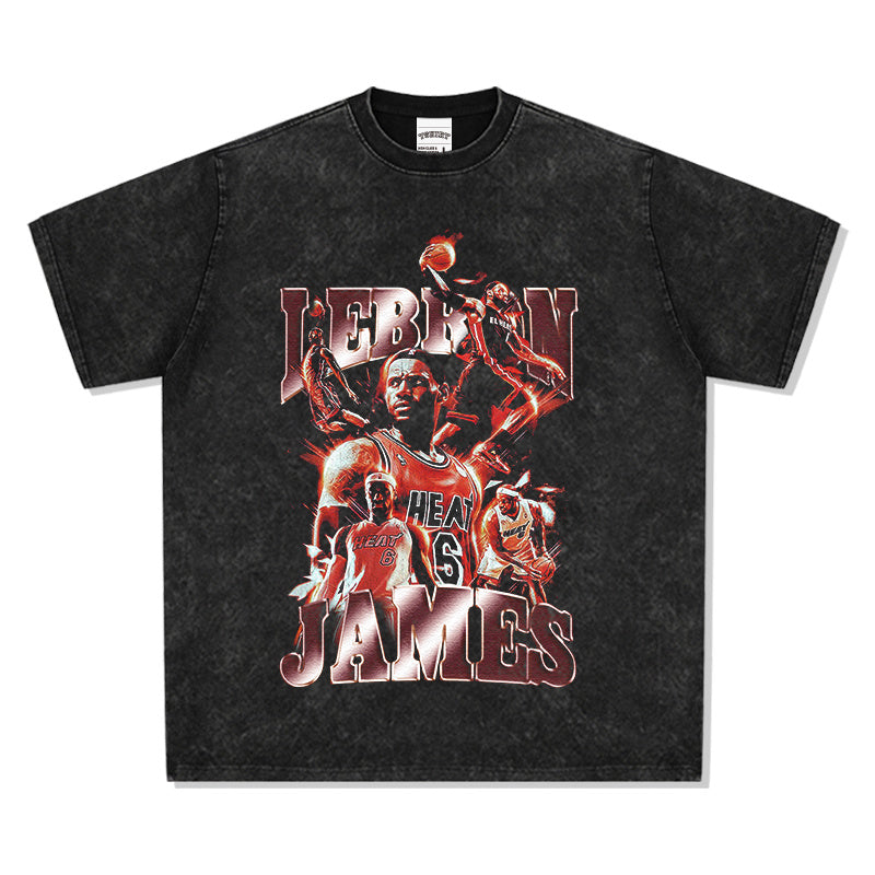 LEBRON JAMES VINTAGE TEE · TOMAHAWK