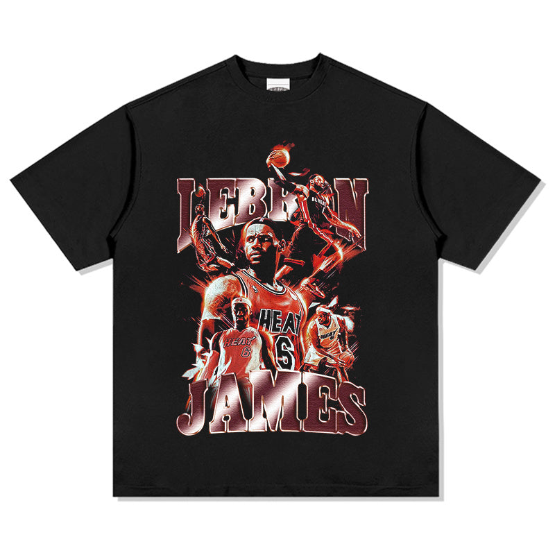 LEBRON JAMES VINTAGE TEE · TOMAHAWK