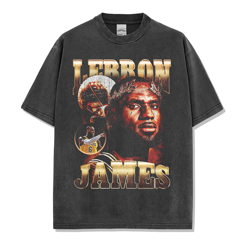 LEBRON JAMES VINTAGE TEE · PARADE