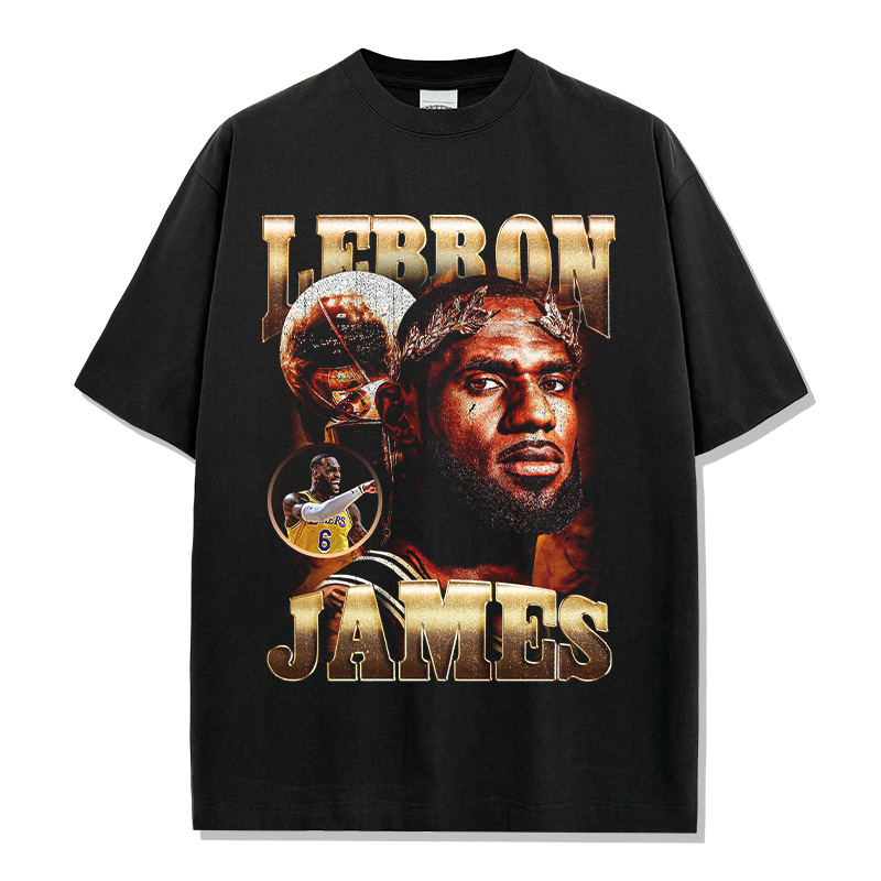 LEBRON JAMES VINTAGE TEE · PARADE