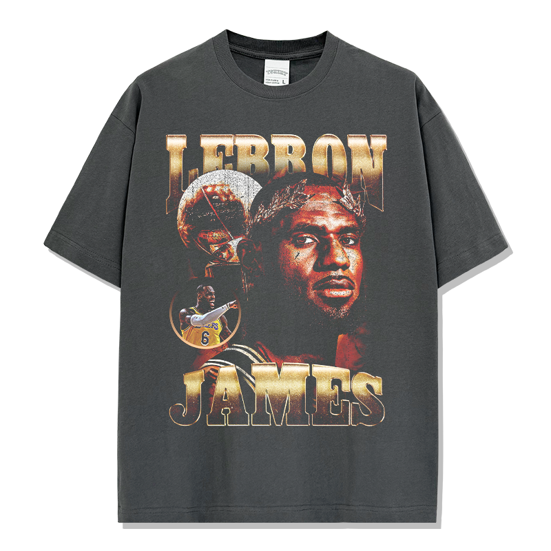 LEBRON JAMES VINTAGE TEE · PARADE