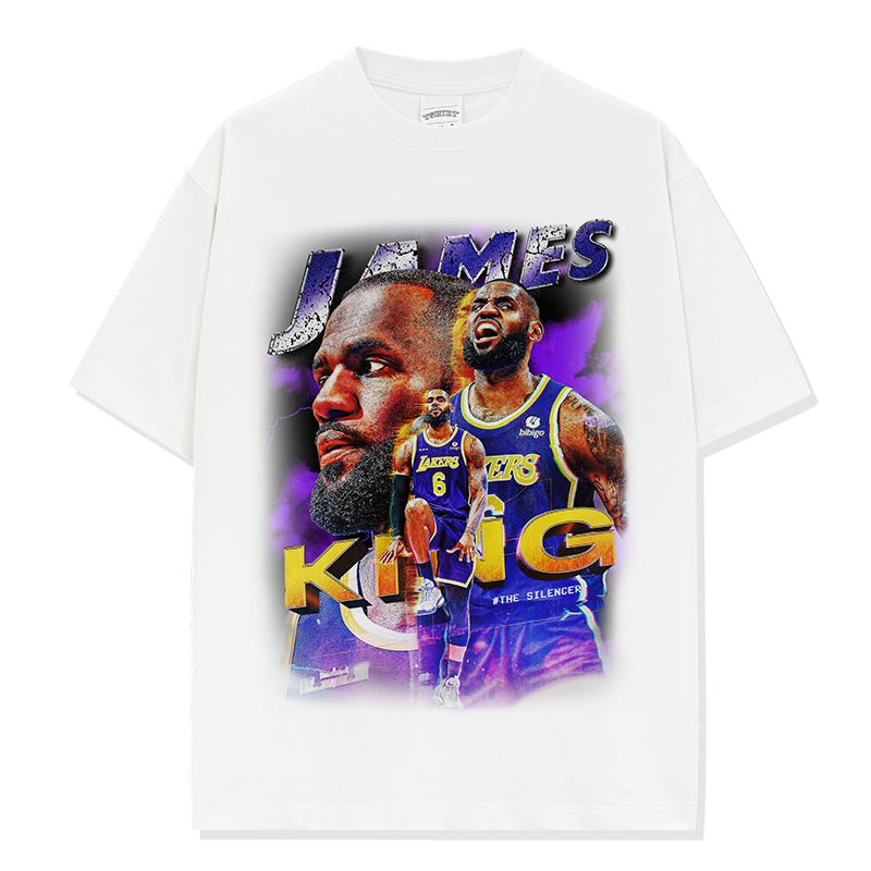 LEBRON JAMES VINTAGE TEE · BANNER NIGHT