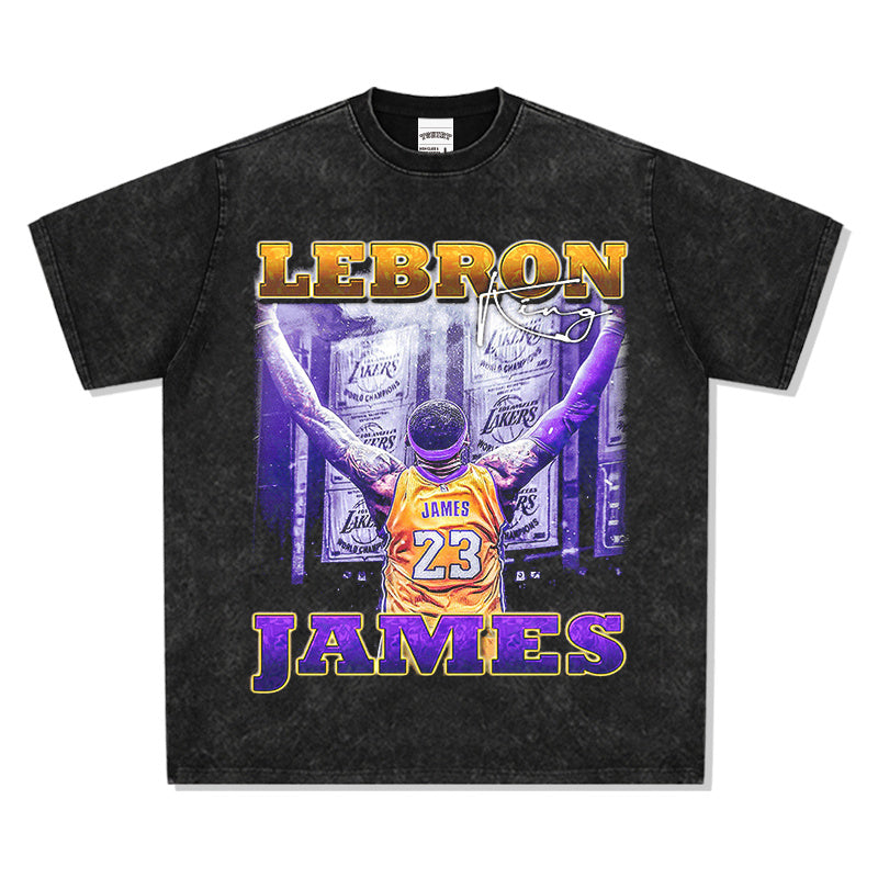 LEBRON JAMES VINTAGE TEE · RING CHASE