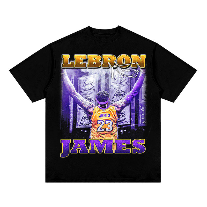 LEBRON JAMES VINTAGE TEE · RING CHASE