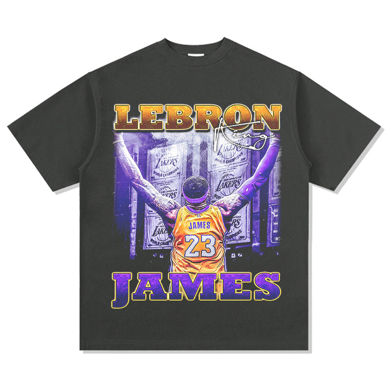 LEBRON JAMES VINTAGE TEE · RING CHASE