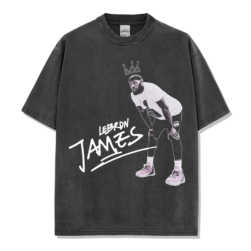 LEBRON JAMES VINTAGE TEE · HEAT CHECK