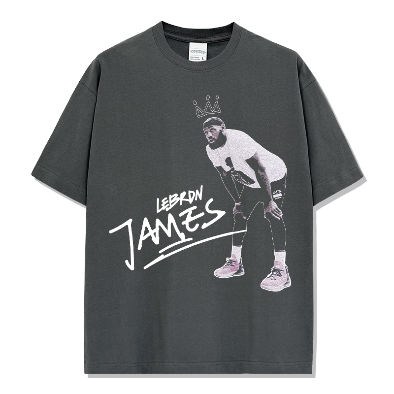 LEBRON JAMES VINTAGE TEE · HEAT CHECK
