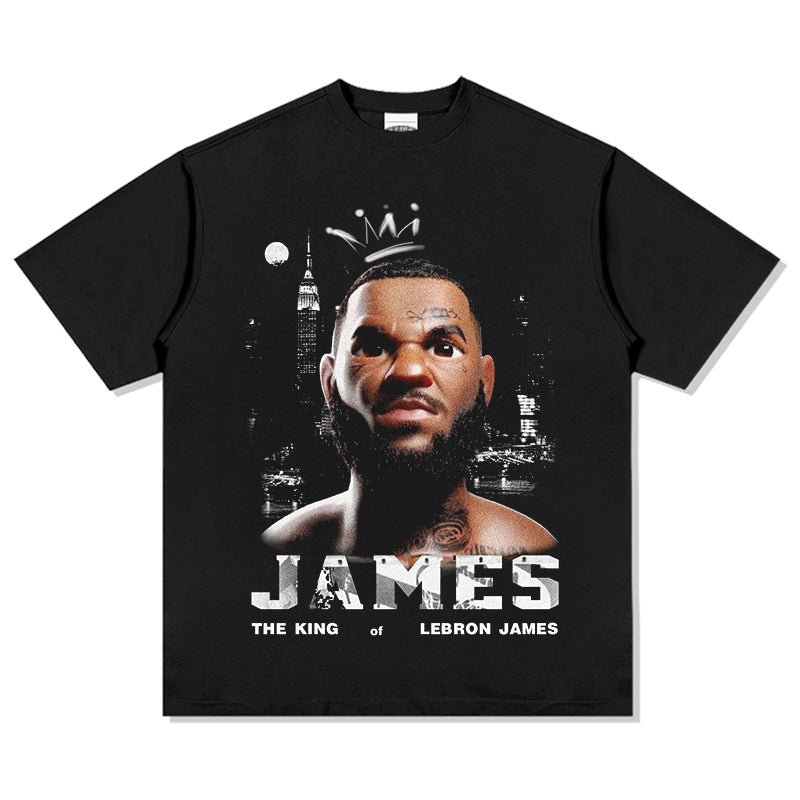 LEBRON JAMES VINTAGE TEE · CORNER THREE
