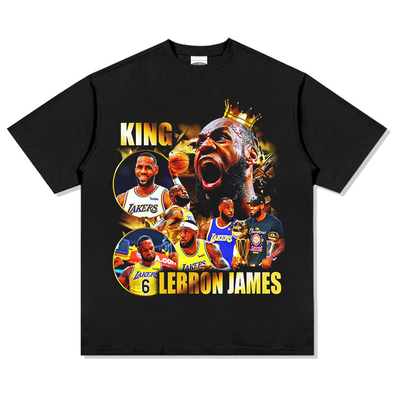 LEBRON JAMES VINTAGE TEE · TIP OFF