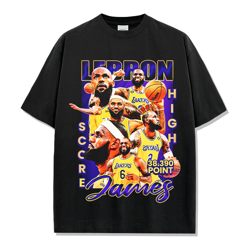LEBRON JAMES VINTAGE TEE · OVERTIME