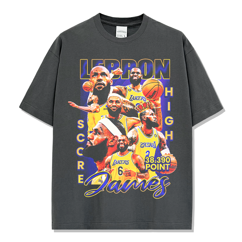 LEBRON JAMES VINTAGE TEE · OVERTIME