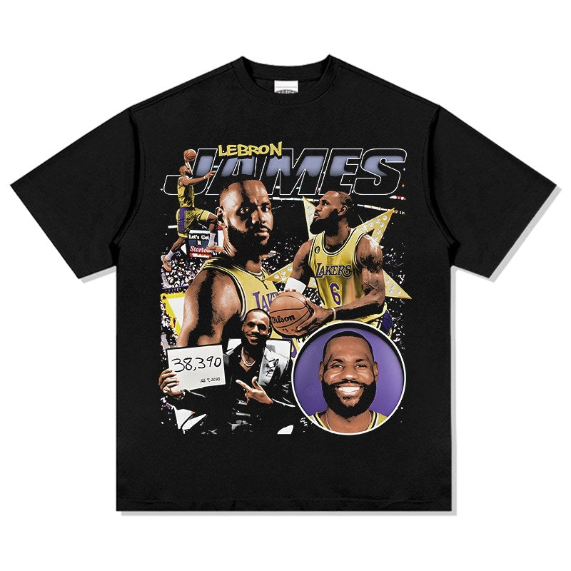 LEBRON JAMES VINTAGE TEE · DOWNTOWN