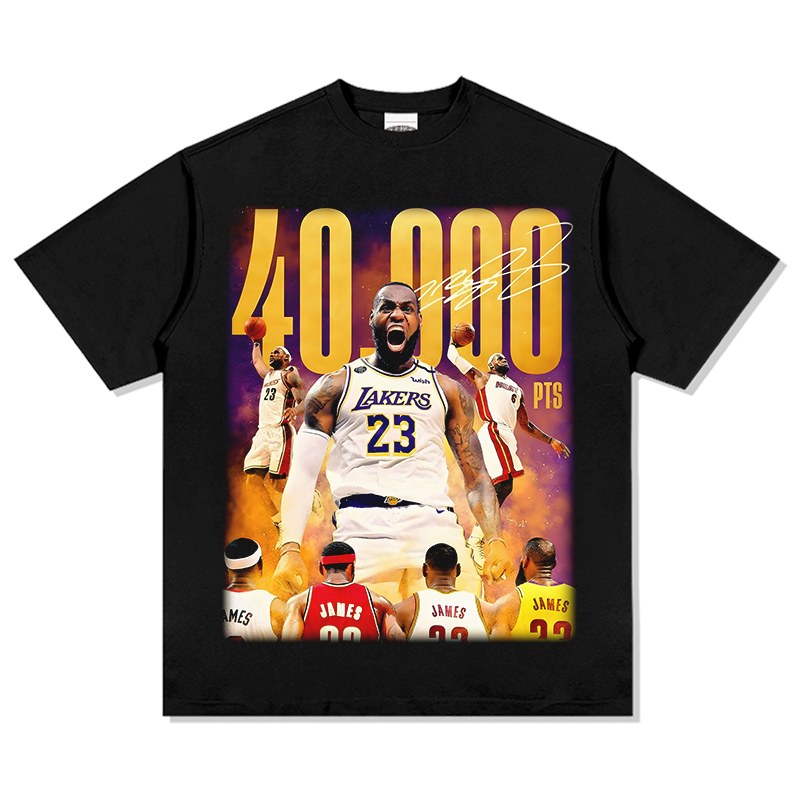 LEBRON JAMES VINTAGE TEE · POSTER