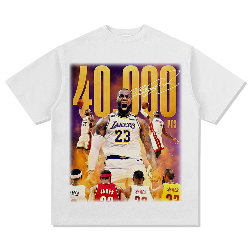 LEBRON JAMES VINTAGE TEE · POSTER