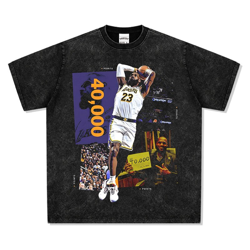 LEBRON JAMES VINTAGE TEE · ALLEY OOP