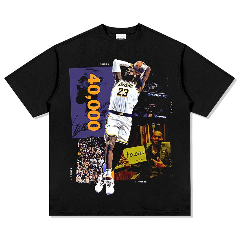 LEBRON JAMES VINTAGE TEE · ALLEY OOP