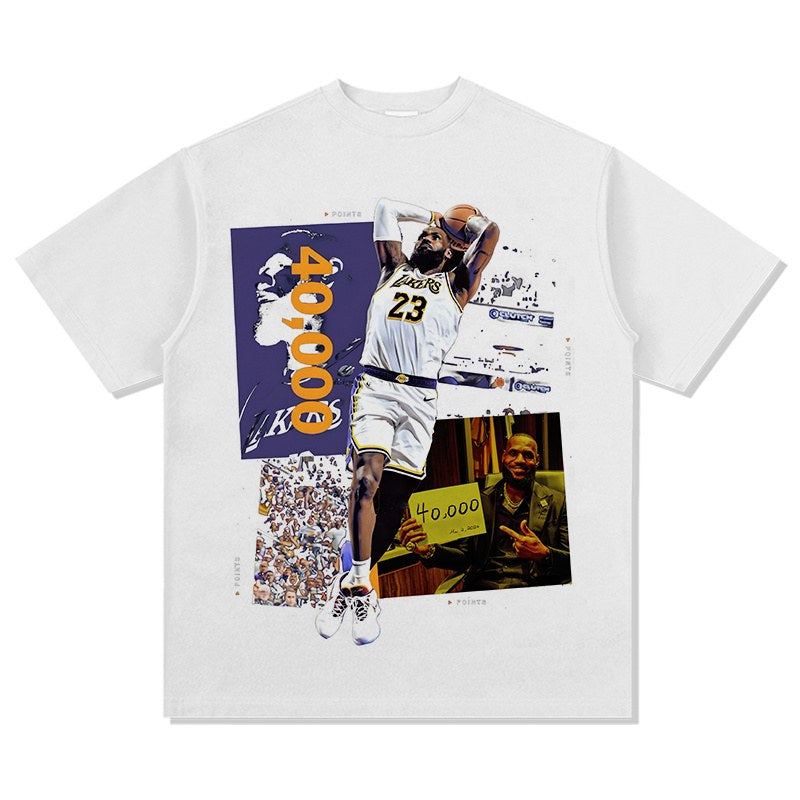 LEBRON JAMES VINTAGE TEE · ALLEY OOP