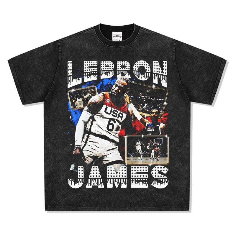 LEBRON JAMES VINTAGE TEE · ROOKIE YEAR