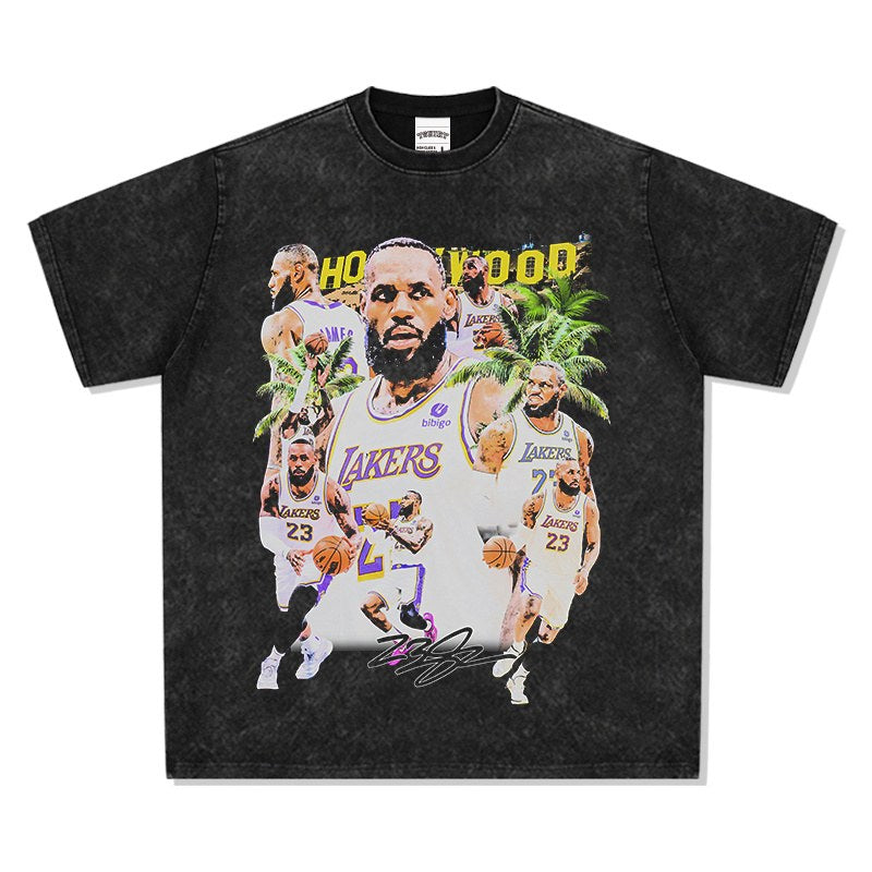 LEBRON JAMES VINTAGE TEE · AND ONE
