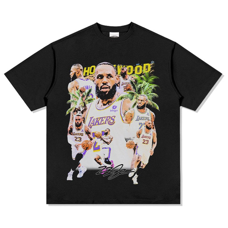 LEBRON JAMES VINTAGE TEE · AND ONE