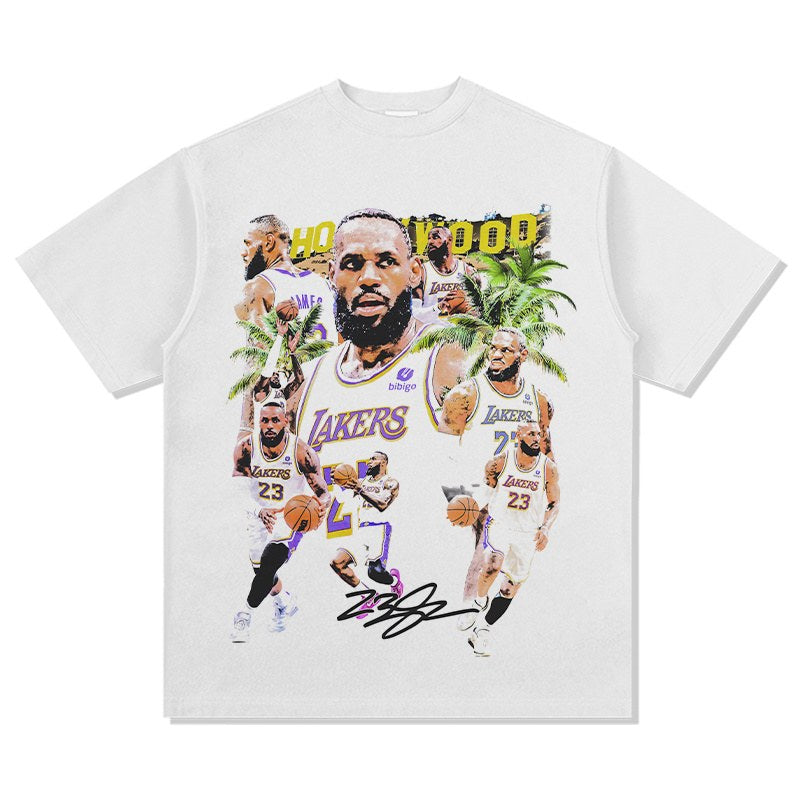 LEBRON JAMES VINTAGE TEE · AND ONE