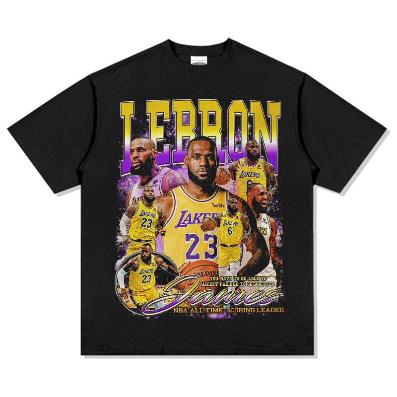 LEBRON JAMES VINTAGE TEE · SLAM DUNK