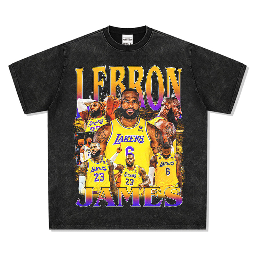 LEBRON JAMES VINTAGE TEE · ISO