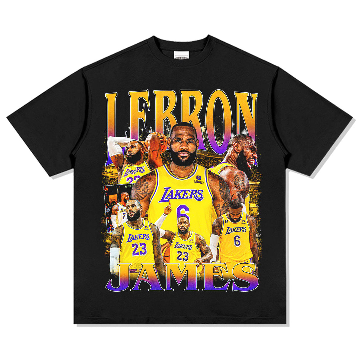 LEBRON JAMES VINTAGE TEE · ISO