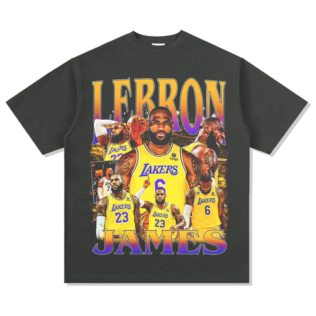 LEBRON JAMES VINTAGE TEE · ISO