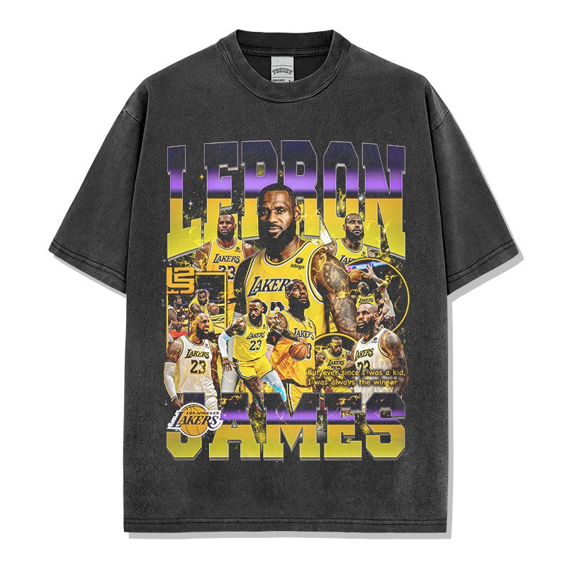 LEBRON JAMES VINTAGE TEE · PRIME