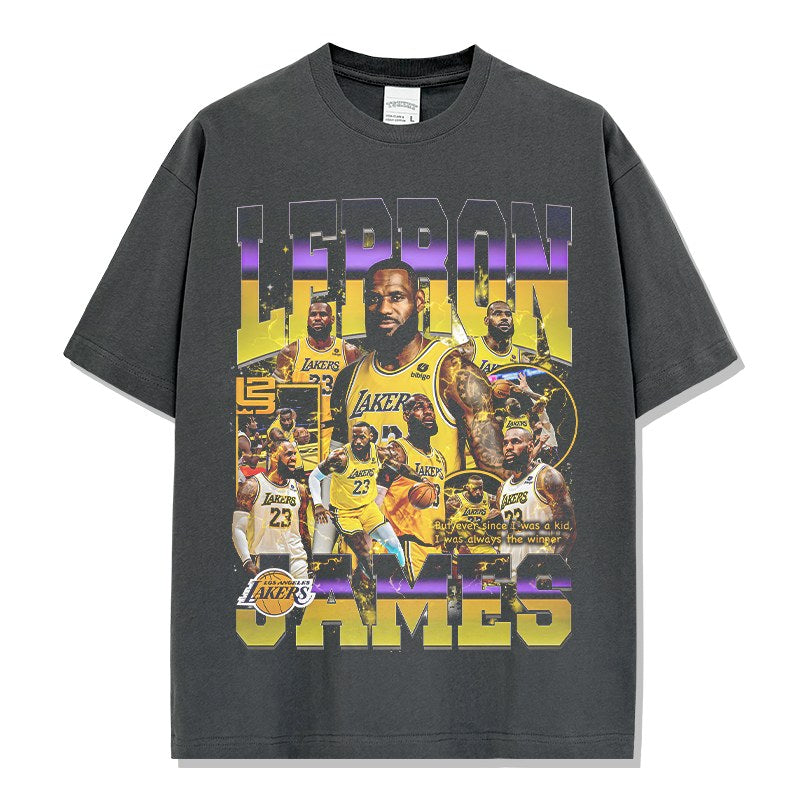 LEBRON JAMES VINTAGE TEE · PRIME