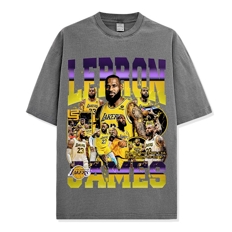 LEBRON JAMES VINTAGE TEE · PRIME