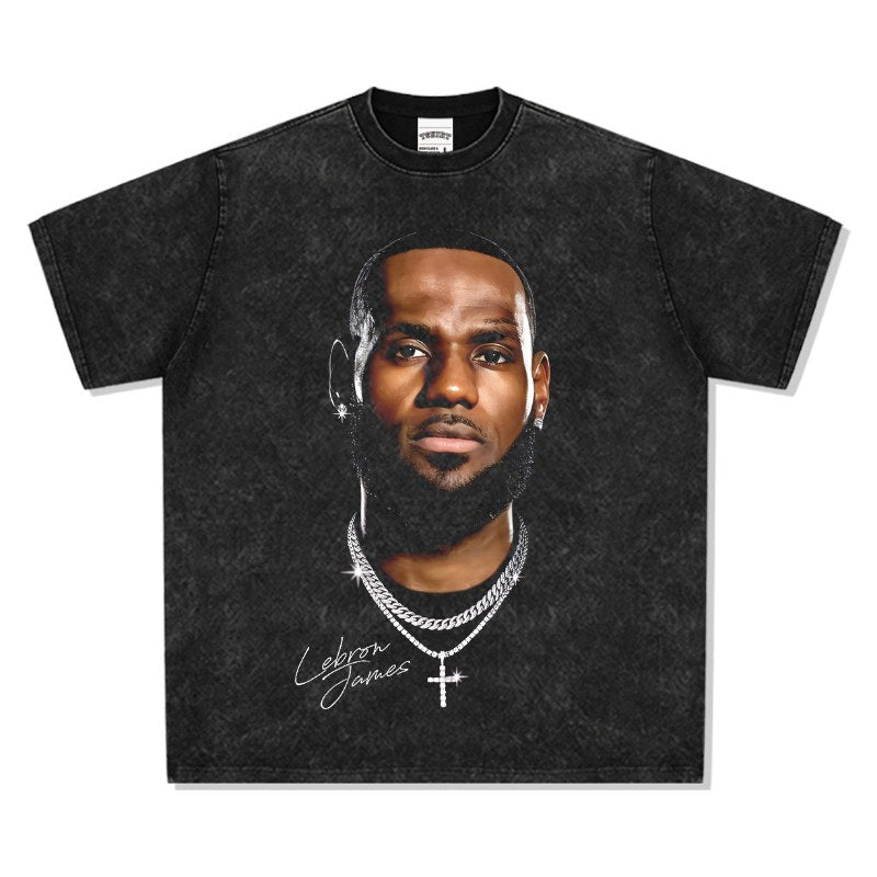 LEBRON JAMES VINTAGE TEE · DYNASTY