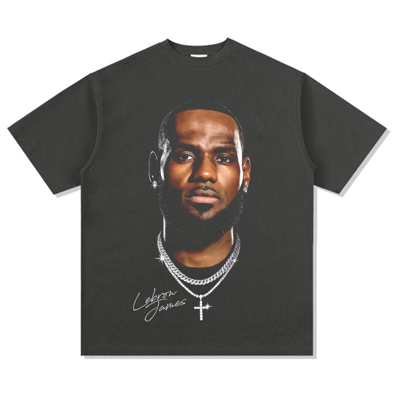 LEBRON JAMES VINTAGE TEE · DYNASTY