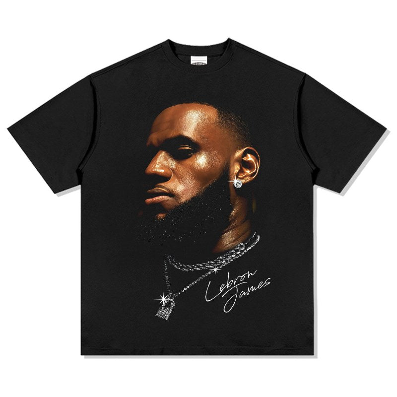 LEBRON JAMES VINTAGE TEE · HALL OF FAME