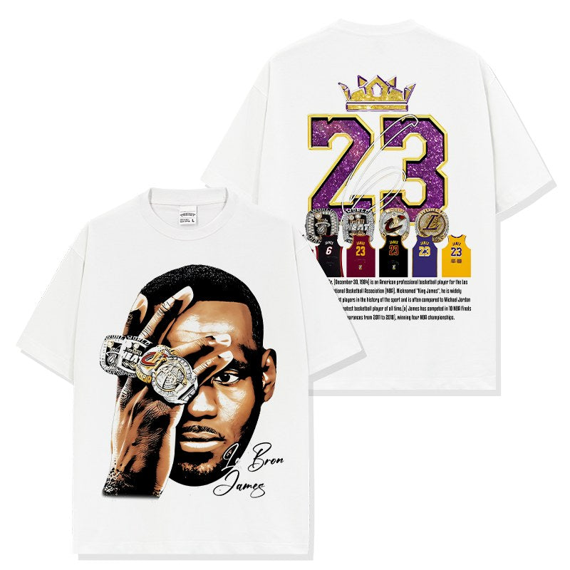 LEBRON JAMES VINTAGE TEE · CROSSOVER